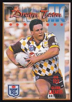 1994 Dynamic Rugby League Series 2 #122 Glenn Lazarus Front